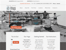 Tablet Screenshot of bikramyoganorthtexas.com